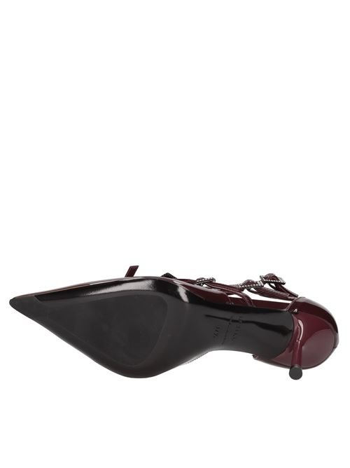 Décolleté Slingback modello SCARLET in pelle verniciata LE SILLA | SCARPA SCARLETCHERRY